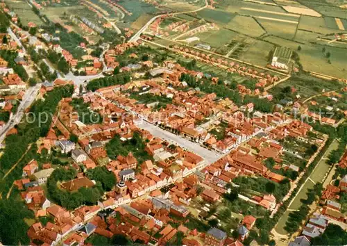 AK / Ansichtskarte Aurich_Ostfriesland Fliegeraufnahme Aurich_Ostfriesland