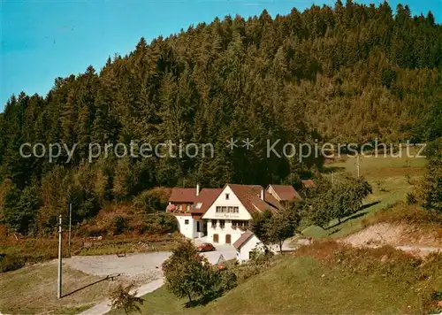 AK / Ansichtskarte Schiltach Gasthaus zum Auerhahn Schiltach