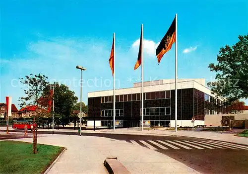 AK / Ansichtskarte Goettingen_Niedersachsen Stadthalle Goettingen Niedersachsen