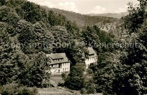 AK / Ansichtskarte Haselbach_Rhoen C.V.J.M. Heime am Kreuzberg im Wald Haselbach Rhoen