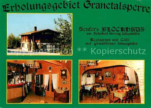 AK / Ansichtskarte Langelsheim Seufers Blockhaus Langelsheim