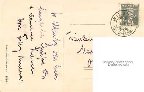 AK / Ansichtskarte Wildhaus__SG Panorama mit Schafberg 