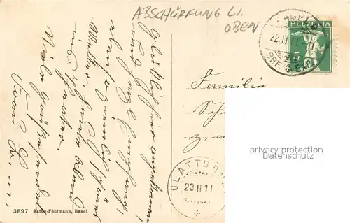 AK / Ansichtskarte Basel_BS Bundesbahnhof Basel_BS