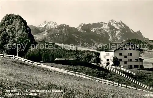 AK / Ansichtskarte Gais_AR Altersheim Bethanien Blick zum Alpstein Appenzeller Alpen Gais_AR