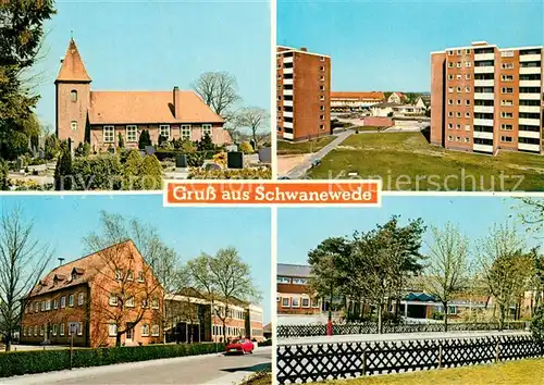AK / Ansichtskarte Schwanewede Teilansichten Schwanewede