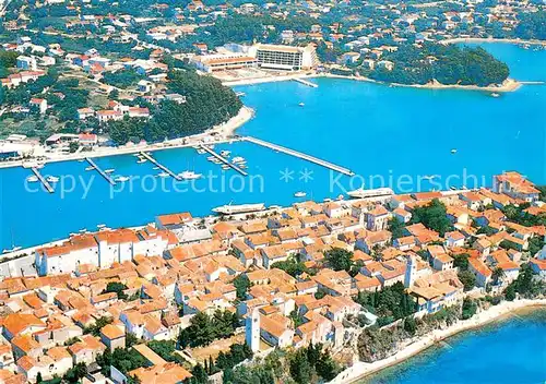 AK / Ansichtskarte Rab_Croatia Teilansicht m. Bucht Rab_Croatia