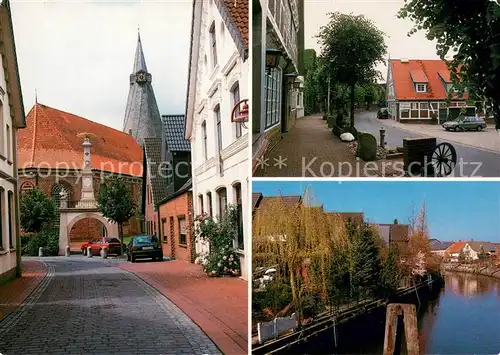 AK / Ansichtskarte Estebruegge Steinweg St. Martin Deichpartie Estehof Zur Viegwaage Partie an der Este Estebruegge