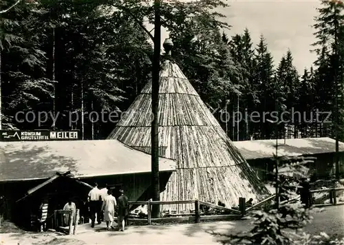 AK / Ansichtskarte Sosa_Erzgebirge Konsum Gaststaette Meiler Sosa Erzgebirge