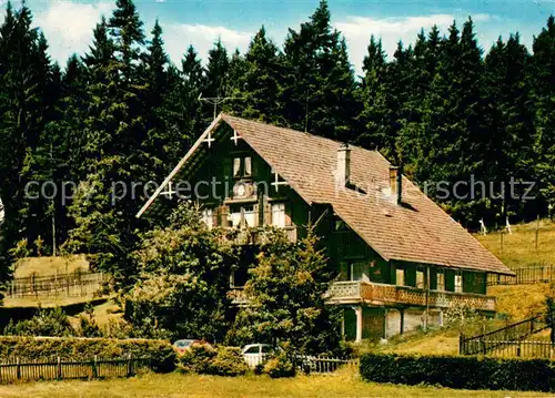 AK / Ansichtskarte Kaltenbronn_Gernsbach Kurhaus Aussenansicht Kaltenbronn Gernsbach