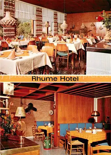 AK / Ansichtskarte Rhumspringe Rhume Hotel Rhumspringe