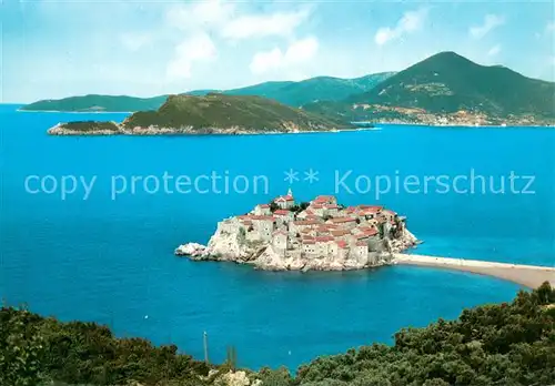 AK / Ansichtskarte Sveti_Stefan_Montenegro Inselansicht 