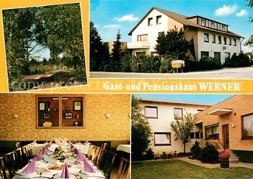 AK / Ansichtskarte Rosche Gasthaus Pension Werner Rosche