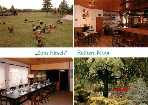 AK / Ansichtskarte Rethem_Aller Gaststaette Zum Hirsch Rethem_Aller