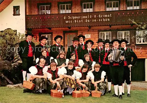 AK / Ansichtskarte Wieden_Schwarzwald Trachtengruppe Wieden e.V. Wieden Schwarzwald