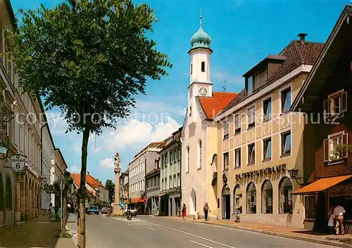 AK / Ansichtskarte Murnau_Staffelsee Marktstrasse Murnau_Staffelsee