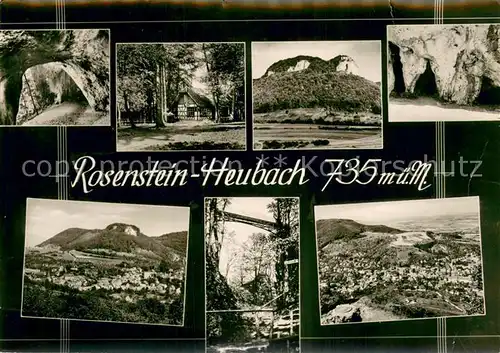 AK / Ansichtskarte Heubach_Wuerttemberg Rosenstein  Heubach Wuerttemberg