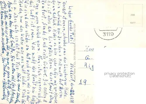 AK / Ansichtskarte Bienenbuettel Teilansichten Freibad Kirche Bienenbuettel