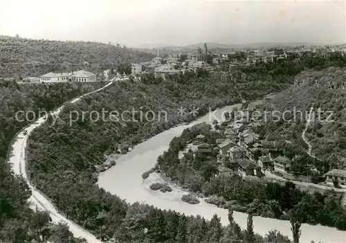 AK / Ansichtskarte Tirnovo Fluss Jantra Tirnovo