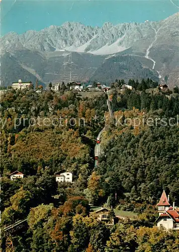 AK / Ansichtskarte Innsbruck Hungerburg m. Seegrube u. Hafelekar Bergpanorama Innsbruck