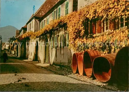 AK / Ansichtskarte Rhodt_Rietburg Winzergasse Weinstrasse Rhodt Rietburg