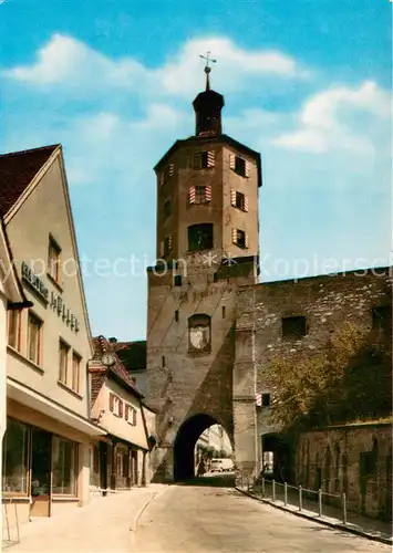 AK / Ansichtskarte Guenzburg Unteres Stadttor Guenzburg