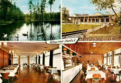 AK / Ansichtskarte Rhumspringe Rhume Hotel Teilansichten Rhumspringe