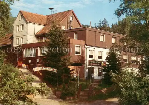 AK / Ansichtskarte Osterode_Harz Pony Hotel Zur Linde  Osterode_Harz