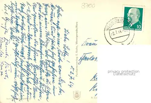 AK / Ansichtskarte Wernigerode_Harz Waldgasthaus drei Annen Harzquerbahn Ottofels Zilliertalbachtalsperre Wernigerode Harz