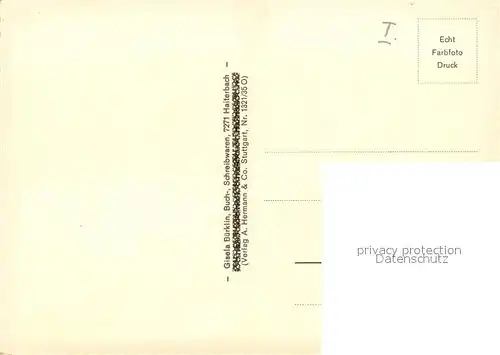 AK / Ansichtskarte Haiterbach Panorama Fachwerkhaus Ortspartie Haiterbach