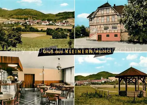 AK / Ansichtskarte Kleinern Gast und Pensionshaus Zum Wesetal Panorama Gastraum Pavillon Kleinern