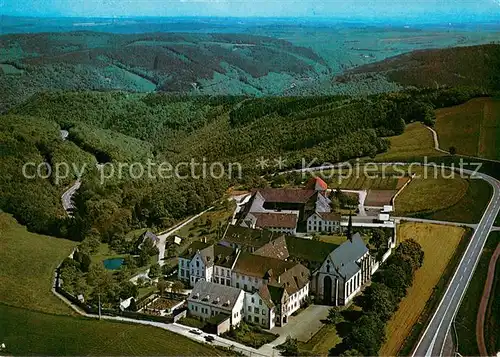AK / Ansichtskarte Heimbach_Eifel Abtei Mariawald Fliegeraufnahme Heimbach Eifel