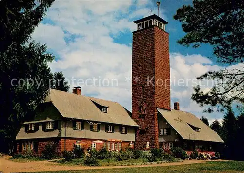 AK / Ansichtskarte Fohrenbuehl Gedaechtnishaus Aussichtsturm Fohrenbuehl