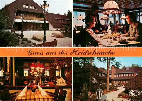 AK / Ansichtskarte Asendorf_Harburg Hotel Pension Restaurant zur Heidschnucke Asendorf Harburg