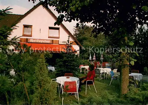 AK / Ansichtskarte Hanstedt_Nordheide Heidepeter Gasthaus Pension Garten Hanstedt_Nordheide