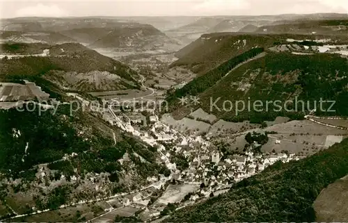 AK / Ansichtskarte Wiesensteig Fliegeraufnahme Wiesensteig