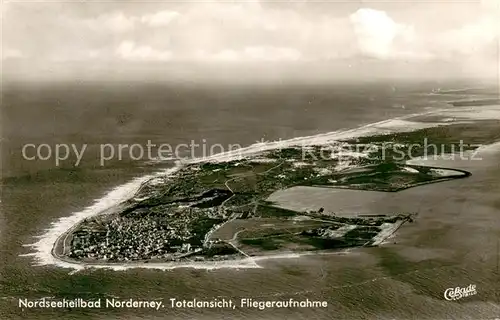 AK / Ansichtskarte Norderney_Nordseebad Fliegeraufnahme Norderney_Nordseebad