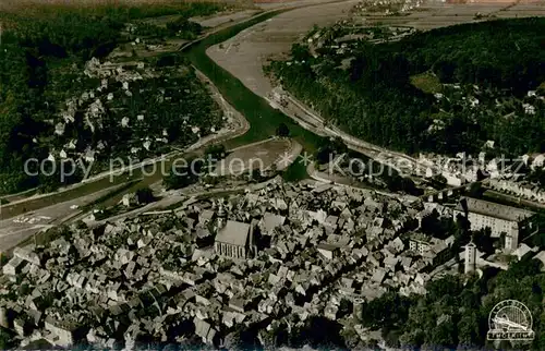 AK / Ansichtskarte Hann._Muenden Fliegeraufnahme mit Werra Fulda und Weser Hann. Muenden