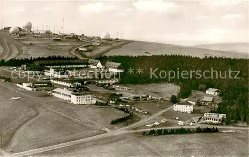 AK / Ansichtskarte Wasserkuppe_Rhoen Fliegeraufnahme Wasserkuppe Rhoen