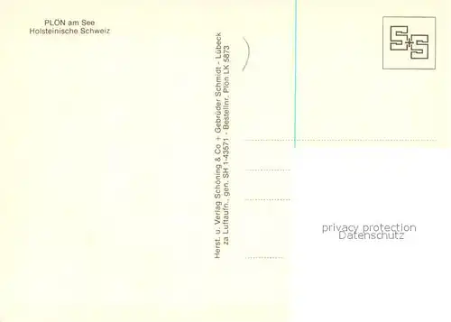 AK / Ansichtskarte Ploen_See Holsteinische Schweiz Fliegeraufnahme Ploen_See