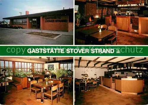 AK / Ansichtskarte Drage_Elbe Gaststaette Restaurant Stover Strand Drage_Elbe