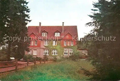 AK / Ansichtskarte Bockum_Lueneburg Haus Hohentann Pension Kirsch Bockum Lueneburg