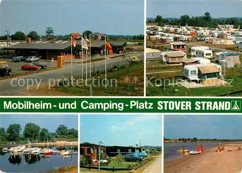 AK / Ansichtskarte Stove Mobilheim und Campingplatz Stover Strand Stove