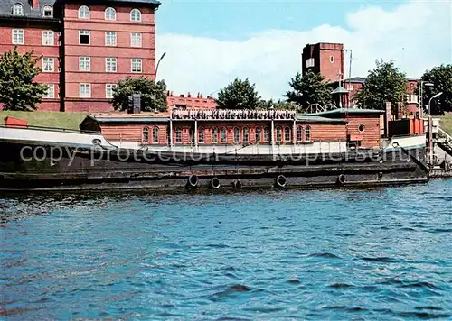 AK / Ansichtskarte Hamburg Ev. luth. Flussschifferkirche am Zollhafen Hamburg