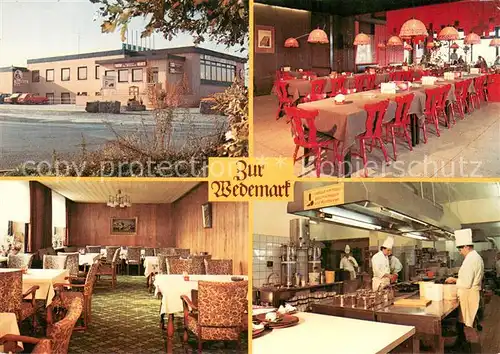 AK / Ansichtskarte Wedemark Restaurant Zur Wedemark Kueche Wedemark