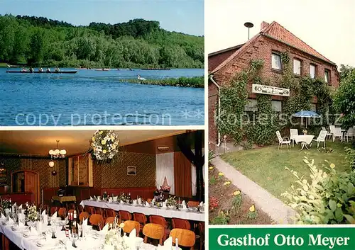 AK / Ansichtskarte Wendewisch Gasthof Otto Meyer Restaurant Partie an der Elbe Wendewisch