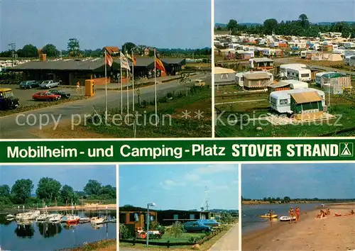 AK / Ansichtskarte Stove Mobilheim und Campingplatz Stover Strand Stove