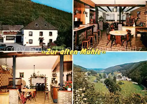 AK / Ansichtskarte Stupbach Gasthaus Pension Zur alten Muehle Deutsch Luxemburgischer Naturpark Stupbach