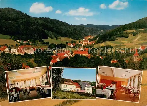 AK / Ansichtskarte Osternohe Gasthof Pension Schwarzer Adler Panorama Osternohe