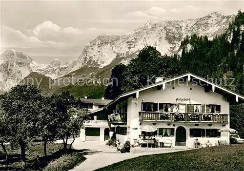 AK / Ansichtskarte Ramsau_Berchtesgaden Haus Antenbichl Gaestehaus Pension Alpen Ramsau Berchtesgaden