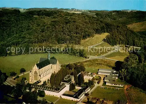 AK / Ansichtskarte Altenberg_Rheinland Dom zu Altenberg Fliegeraufnahme Altenberg_Rheinland